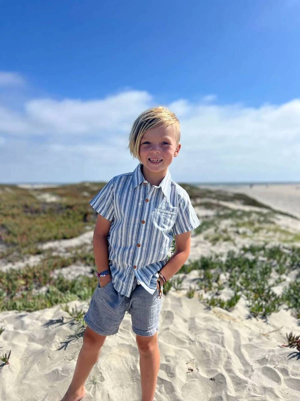 NEW MIKAROSE crew drawstring shorts in grey